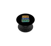 Cita Profunda de No toques mi Alma con Manos sucias PopSockets PopGrip Adhesivo