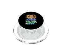 Cita Profunda de No toques mi Alma con Manos sucias PopSockets PopGrip para MagSafe