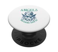 Cita Protectora Espiritual de ángeles Que Nos vigilan PopSockets PopGrip Adhesivo