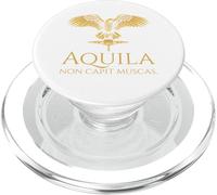 Cita Romana Antigua de Aquila - El águila no atrapa Moscas PopSockets PopGrip para MagSafe