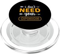 Cita sarcástica y Divertida para Personas Sentido del Humor PopSockets PopGrip para MagSafe