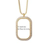 Cita sobre Physics Art Deco Fashion Collar con colgante de diamantes de cristal dorado