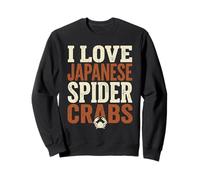 Cita Vintage I Love Japanese Spider Crabs Sudadera