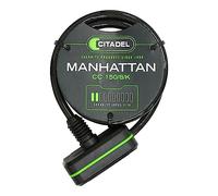 CITADEL 73060_noir_150 cm Cable Espiral Negro 150cm CC 150/8/K CIDATEL, Multicolor, 150 cm