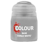 Citadel +Pot+de+Pintur Base+Corax+Blanco+%2812mL%29