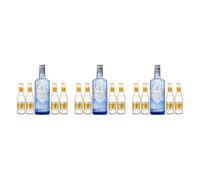 Citadelle Gin + Tónica Fever Tree Gratis destilado premium selección gourmet - 3 Botellas x 70 cl
