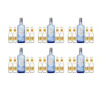 Citadelle Gin + Tónica Fever Tree Gratis destilado premium selección gourmet - 6 Botellas x 70 cl