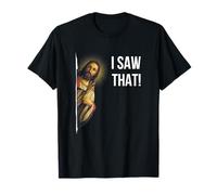 Citar Jesús Meme I Saw That Christian Funny Camiseta