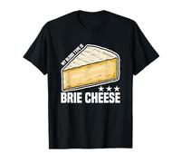 Citas con queso Ideas para fiestas Divertido Mi tipo de sangre es queso Brie Camiseta