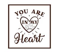 Citas de conmemoración navideña: nuestros ángeles en el cielo recuerdan la Navidad. Calcomanías de grabado 54.6x56.6cm No se cae Café