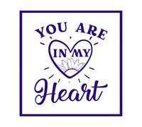 Citas de conmemoración navideña: nuestros ángeles en el cielo recuerdan la Navidad. Calcomanías de grabado 67.2x69.6cm Personalización personalizada Azul oscuro