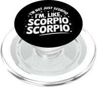 Citas de Escorpio ¿Soy realmente un Escorpio? No soy solo Escorpio PopSockets PopGrip para MagSafe