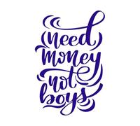 Citas de poder femenino: caligrafía inspiradora con letras de pincel Pegatinas de pared de papel adhesivo 50.4x75.5cm Pegatinas para vidrio Azul oscuro