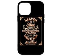 Citas de San José Cafasso: Heaven Sinners Room, Santos Católicos Carcasa para iPhone 12 mini
