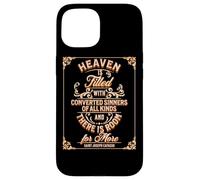 Citas de San José Cafasso: Heaven Sinners Room, Santos Católicos Carcasa para iPhone 15