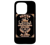 Citas de San José Cafasso: Heaven Sinners Room, Santos Católicos Carcasa para iPhone 15 Pro