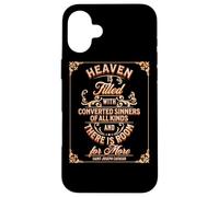 Citas de San José Cafasso: Heaven Sinners Room, Santos Católicos Carcasa para iPhone 16 Plus