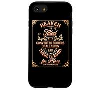 Citas de San José Cafasso: Heaven Sinners Room, Santos Católicos Carcasa para iPhone SE (2020) / 7 / 8