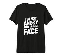 Citas Divertidas de Enojado Gracioso No Estoy Enojado Esto es Solo mi Cara Camiseta Premium