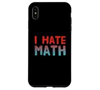 Citas Divertidas de matemáticas Cita de Texto para Gente Divertida Odio Las matemáticas Carcasa para iPhone XS MAX