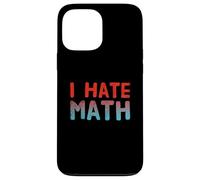 Citas Divertidas de matemáticas Cita de Texto para Gente Divertida Odio Las matemáticas Carcasa para iPhone 13 Pro MAX