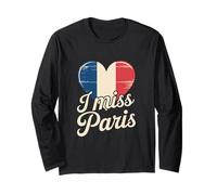 Citas Divertidas de París Francia Amante París Amor Me Manga Larga
