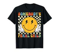 Citas Divertidas de Somebody's Feral Child Girl and Boy Camiseta
