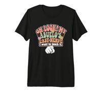 Citas Divertidas del Abuelo en español de Look My Abuelo's Last Nerve Camiseta Premium