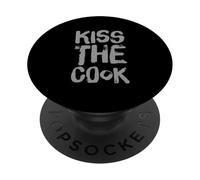 Citas Divertidas del Chef Citas Divertidas de Cocina Cocinar Beso al Cocinero PopSockets PopGrip Adhesivo