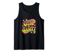Citas Divertidas del Gimnasio para los Amantes del Gimnasio Bomba Gimnasio Divertido es Igual a Cordura Camiseta sin Mangas
