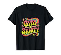 Citas Divertidas del Gimnasio para los Amantes del Gimnasio Bomba Gimnasio Divertido es Igual a Cordura Camiseta
