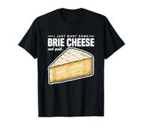 Citas Divertidas Entusiasta del queso Brie y los chistes cursis tranquilos Camiseta