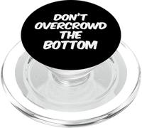 Citas Divertidas motivacionales Divertidas Divertidas no abarrotes la Parte Inferior PopSockets PopGrip para MagSafe