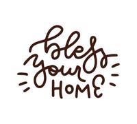 Citas inspiradoras familiares dibujadas a mano, tipografía acogedora de otoño Calcomanías de letras 57.6x80.8cm No daña la superficie de la pared Café