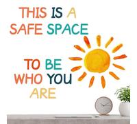 Citas Inspiradoras Pegatinas De Pared Letra Colorida - Salpicaduras De Calcomanías De Pared Letra Motivacional | Calcomanías Letras Motivadoras Dichos Positivos Frases Pegatina De Pared Educativa Para