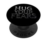 Citas motivacionales 3D Abraza tus miedos Inspiración PopSockets PopGrip Adhesivo