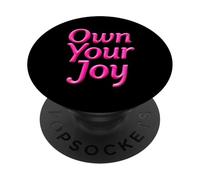 Citas motivacionales 3D Posee su inspiración de alegría PopSockets PopGrip Adhesivo