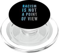 Citas verdaderas sobre la Vida El Racismo no es un Punto de Vista PopSockets PopGrip para MagSafe