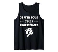 Citation Proprio Humour Je Men fous je Suis Propriétaire Camiseta sin Mangas