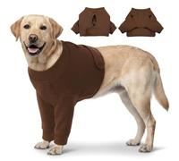 CITÉTOILE Traje de Recuperación para Perros, Ropa Postoperatoria Media Cuerpo Delantera, Protector de Codo y Rodilla, Vendaje Antilamidos para Heridas, Prenda Quirúrgica de Protección