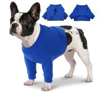 CITÉTOILE Traje de Recuperación para Perros, Ropa Postoperatoria Media Cuerpo Delantera, Protector de Codo y Rodilla, Vendaje Antilamidos para Heridas, Prenda Quirúrgica de Protección