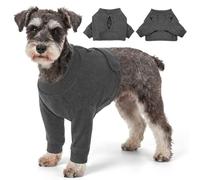 CITÉTOILE Traje de Recuperación para Perros, Ropa Postoperatoria Media Cuerpo Delantera, Protector de Codo y Rodilla, Vendaje Antilamidos para Heridas, Prenda Quirúrgica de Protección