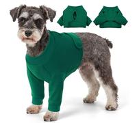 CITÉTOILE Traje de Recuperación para Perros, Ropa Postoperatoria Media Cuerpo Delantera, Protector de Codo y Rodilla, Vendaje Antilamidos para Heridas, Prenda Quirúrgica de Protección