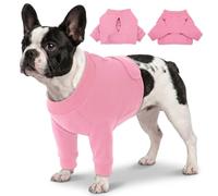 CITÉTOILE Traje de Recuperación para Perros, Ropa Postoperatoria Media Cuerpo Delantera, Protector de Codo y Rodilla, Vendaje Antilamidos para Heridas, Prenda Quirúrgica de Protección