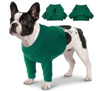 CITÉTOILE Traje de Recuperación para Perros, Ropa Postoperatoria Media Cuerpo Delantera, Protector de Codo y Rodilla, Vendaje Antilamidos para Heridas, Prenda Quirúrgica de Protección