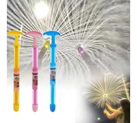 Cithway Firework Water Gun, Cithway Firework Style Waters Squirter Toy, Pressure Pull-out Water Guns,Creating Atmosphere Artifact, Ideal For Outdoor, Garden, Beach and Pool Party (3PCS-E)