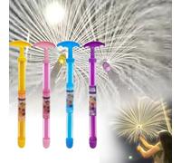 Cithway Firework Water Gun, Cithway Firework Style Waters Squirter Toy, Pressure Pull-out Water Guns,Creating Atmosphere Artifact, Ideal For Outdoor, Garden, Beach and Pool Party (4PCS-A)