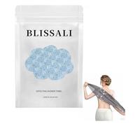 Cithway - Toalla exfoliante profunda, toalla de ducha exfoliante japonesa, multiusos, para frotar, hacer espuma y eliminar la piel muerta, ideal para pieles sensibles (azul)
