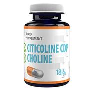 Citicolina CDP Colina 250mg 60 Cápsulas Veganas, Alta Potencia, Sin Rellenos ni Bulkers, Sin OGM