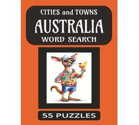 CITIES and TOWNS AUSTRALIA WORD SEARCH